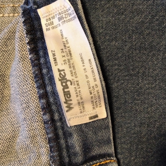 Like New Men's Wrangler Cowboy Cut Original Fit Jeans👖 🤠 - Picture 6 of 7